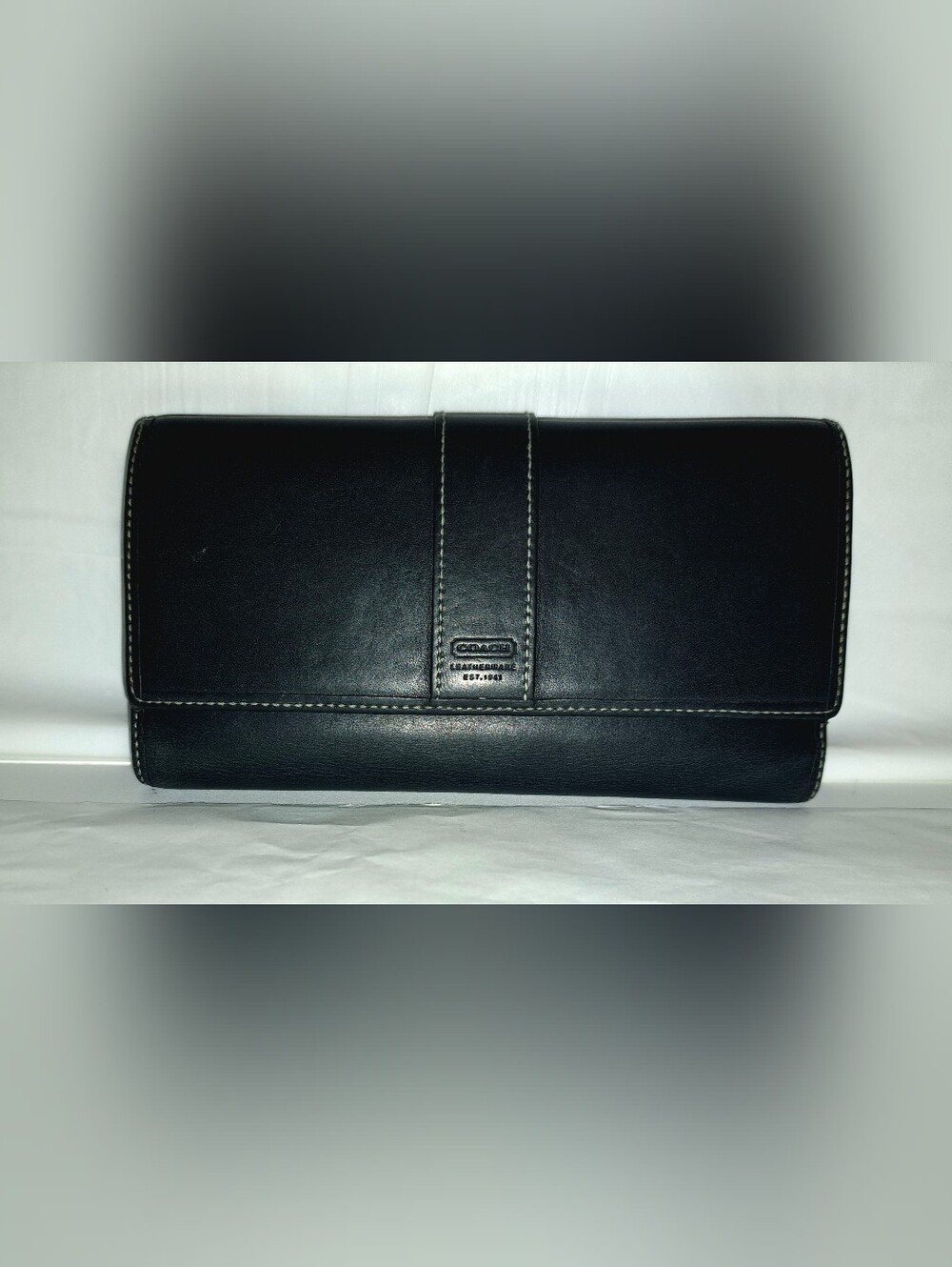 Vintage Coach Hamptons Trifold Wallet